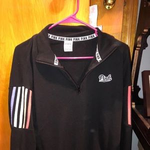 Victoria secret pink crop sweatshirt